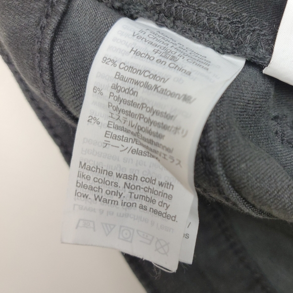 Madewell Black Cali Demi-Boot Jeans Size 26 - Picture 7 of 8